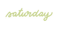 saturday weekday Sticker