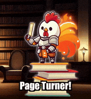 Page Turner Books GIF by Zorooster