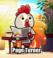 Page Turner Cafe GIF by Zorooster