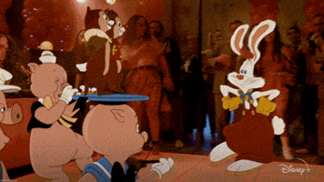 Roger Rabbit Dancing GIF by Disney+