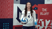 Volleyball Ball Trick GIF by GoDuquesne