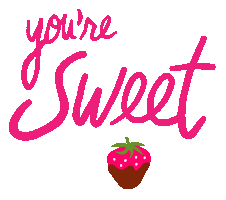 You Are Sweet My Love Sticker by Jessica Lau