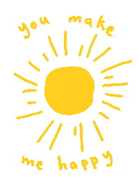 Happy You Are My Sunshine Sticker