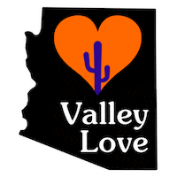 Phoenix Suns Heart Sticker