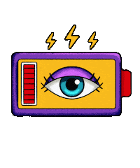 Tired Mood Sticker