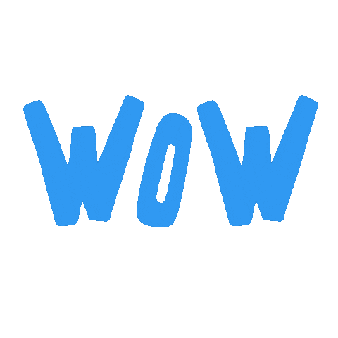 Wow Sticker