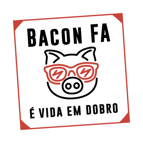 bacon famigliaartigianale Sticker by FA Defumados