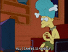 Sad Season 3 GIF by The Simpsons