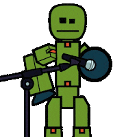 Sticker Drumming Sticker by Stikbot