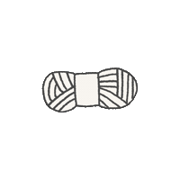 hiyoca_ yarn 毛糸 hiyoca ひよか Sticker