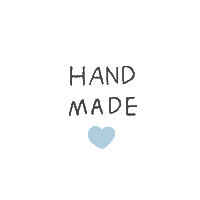 hiyoca_ heart hand handmade made Sticker