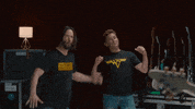 Keanu Reeves Air Guitar GIF by Weezer
