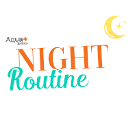 moon skincare Sticker by Aqua+ Series Indonesia