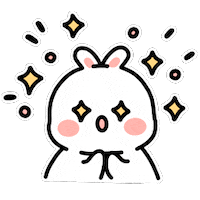 Bunny Wow Sticker