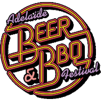 Happy Kevin Bacon Sticker by Adelaide Beer & BBQ Festival