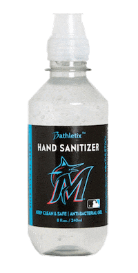 Bathletix baseball mlb miami marlins Sticker