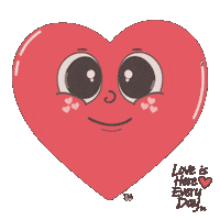 Positivity Kindness Sticker by Love is Here Every Day™