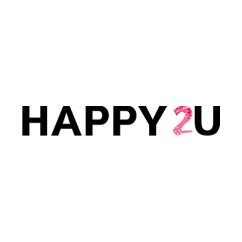 Happy2UMy giphyupload logo happy2u happy2umy Sticker