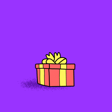 Scared Gift GIF by Jason Clarke
