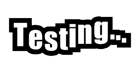 Yukoyukoting test word testing firsttry Sticker