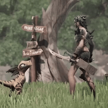 Pet Raptor GIF by valleydweller