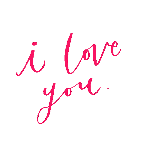 I Love You Sticker