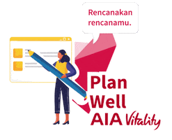 Vision Think Sticker by AIA INDONESIA