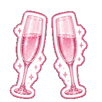 Ladies Night Drinking Sticker by NZ Collab