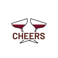 Happy Hour Cheers Sticker by American Beverage Marketers