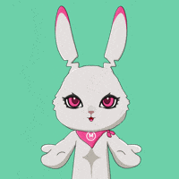 Bunny Rabbit GIF by Fluffey
