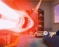 Stars Chicken GIF
