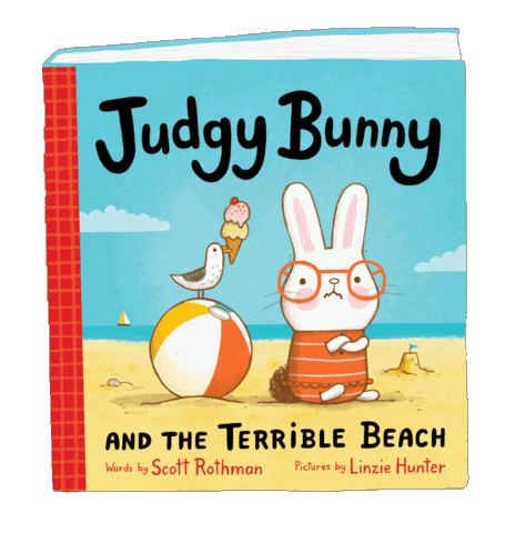 Judgybunny Sticker by Linzie Hunter