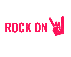 Rock On Concert Sticker by FanFlex