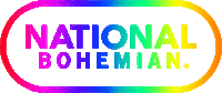 nationalbohemian natty boh national bohemian nattyboh Sticker