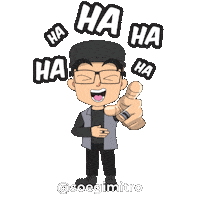 soegimitro laughing boom lucu ketawa Sticker