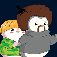 Scared Save Me GIF by Pudgy Penguins