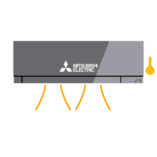 Mitsubishi_Electric_France giphyupload ac clim mitsubishi electric Sticker