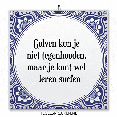 Spreuk Verandering GIF by Tegelspreuken.nl