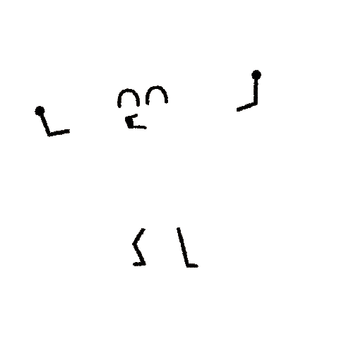 Dance Face Sticker