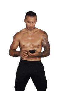 Fitness Phone Sticker by Michael Vazquez