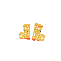 Wellies Wellington Boots Sticker by Bambino Mio