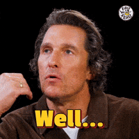 Think Matthew Mcconaughey GIF by First We Feast