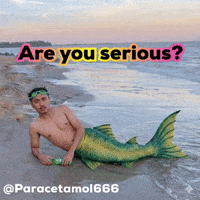 Beach Are You Serious GIF
