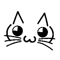 Art Cat Sticker by kaomoji