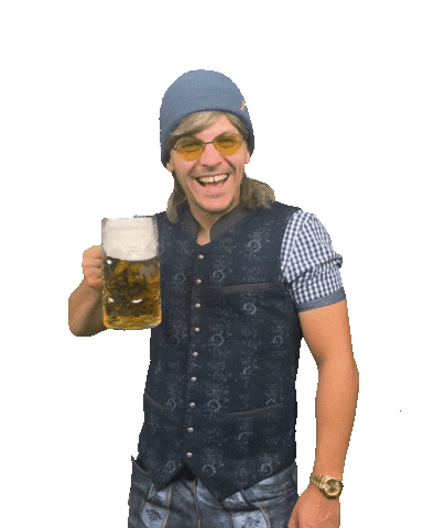Apres Ski Beer Sticker by Otto Wunderbar