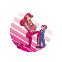 Workout Mamma Sticker by laptdellemamme