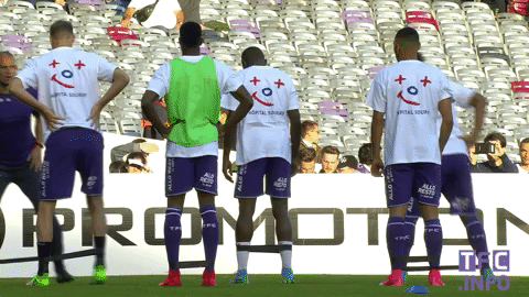 ligue 1 dance GIF by Toulouse Football Club