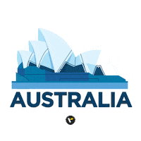 Opera House Australia Sticker by Veena World