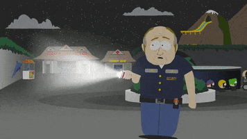 scared flashlight GIF by South Park 