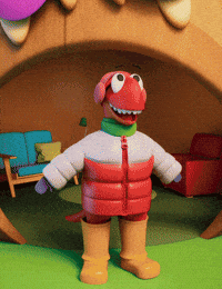 Michelin Man Ugh GIF by Claynosaurz